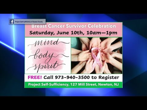 NJ Sussex Project Self Sufficiency Hosting Breast Cancer Survivor Celebration