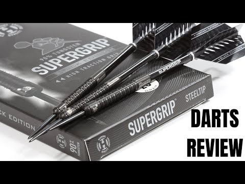 Harrows Darts SUPERGRIP BLACK EDITION Darts Review A Classic Dart In New Look