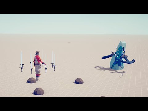 ELEMENTAL KING EXAVIOR vs EVERY UNIT - Totally Accurate Battle Simulator TABS