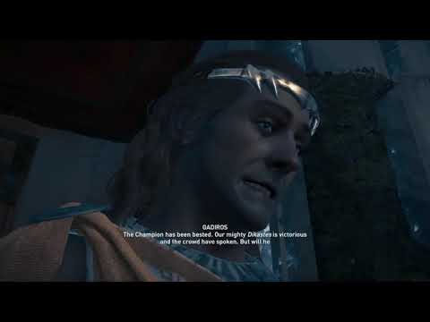 AC Odyssey, fate of atlantis episode 3,support quest,Crowd Pleaser