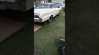 64 ss impala gonna show yall how to brush paint the undercarriage