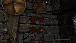Skyrim Hendraheim weapon rack bug 1