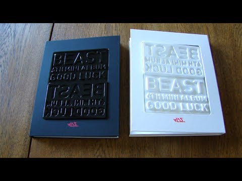 [UNBOXING] B2ST/BEAST- Good Luck (White Version & Black Version)