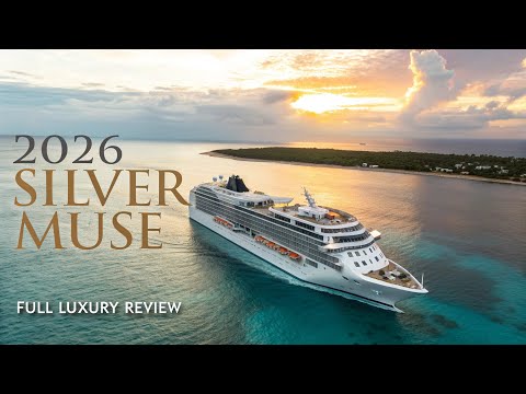 2026 Silver Muse – The Most Luxurious Silversea Cruise Experience Yet!#SilverMuse2026