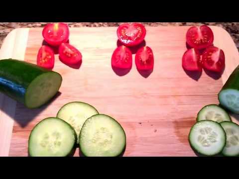 Taste Test - Indoor Hydroponic vs Outdoor Container Tomatoes and Cucumbers