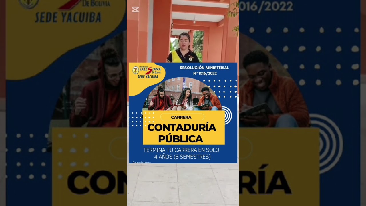 ¡Estudia Contaduría Pública en la Universidad Salesiana Yacuiba!