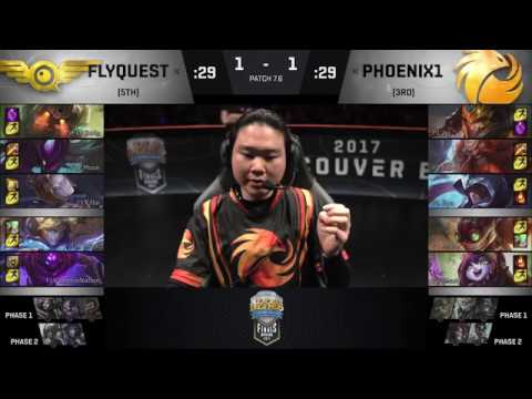 [NA LCS Spring 2017] FlyQuest vs Phoenix1 - 3rd Place Playoffs Game 3