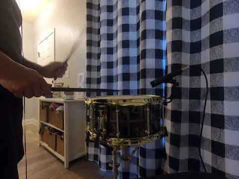 Homefront Custom Drums "The Captain" 14x6.5 beaded brass snare drum