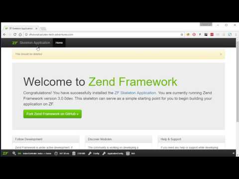 Zend Framework 3 tutorial 8 FlashMessenger across multiple pages with Cookies