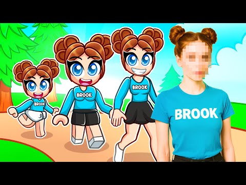 Brook’s BIRTH to REALISTIC in Roblox!!