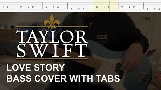 Download lagu Taylor Swift - Love Story (Bass Cover with Tabs) mp3