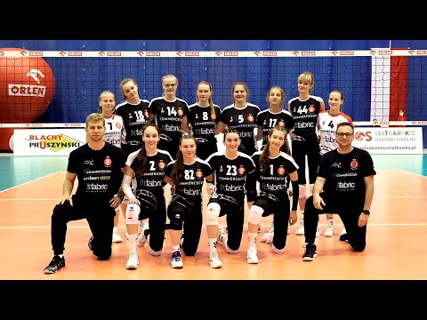 ŁKS Siatkówka Żeńska vs Energa MKS SMS Kalisz; Finał MP Juniorek Olecko 2021 - mecz fazy grupowej
