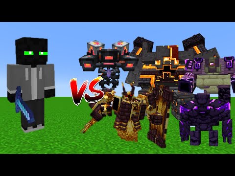 Yound Undying(Ruler Of The End) Vs L_Ender's Cataclysm Mod - Minecrat Mob Battle