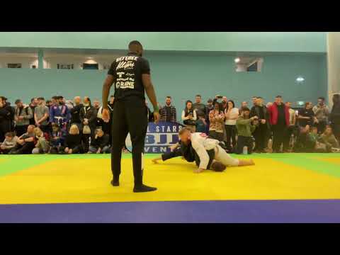 AllStars BJJ: Nic Sanderson Winning by Bow and Arrow Choke (full match)