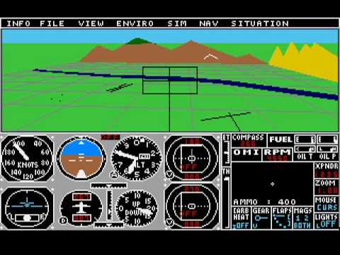 Flight Simulator Amiga