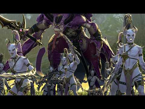SLAANESH vs EMPIRE - Warhammer TotalWar