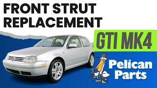 Volkswagen Golf GTI MK4 Front Strut Replacement (2000-2006)