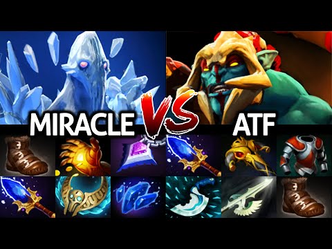MIRACLE Counter Pick VS ATF Huskar Mid | Insane Pro Battle Dota 2