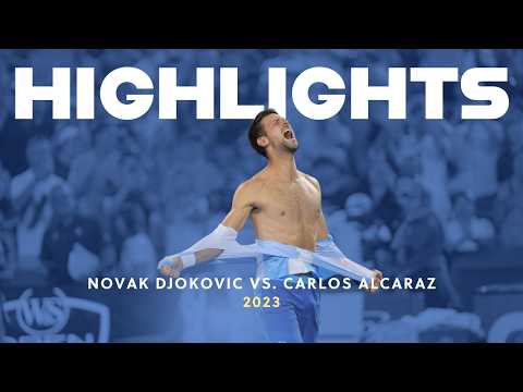Novak Djokovic vs. Carlos Alcaraz - 2023 Cincinnati Open Finals Highlights