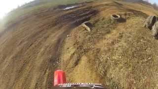 preview picture of video '1995 Honda CR125 Haspin Acres Laurel IN. December 2013 #5'