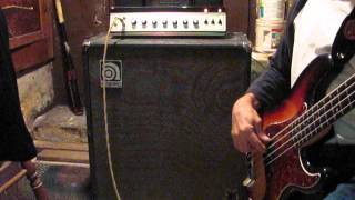 Video thumbnail for 1971 Ampeg B15s and Early 70's Fender Precision Bass by rattan3793