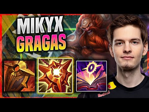 MIKYX IS READY TO PLAY WITH GRAGAS! - G2 Mikyx Plays Gragas SUPPORT vs Alistar! | Season 11