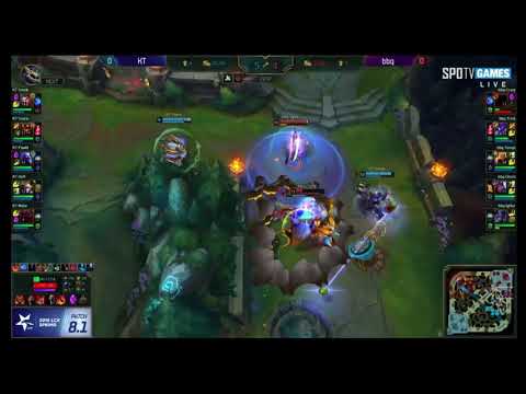 KT vs BBQ Highlights Game 1 - LCK Spring 2018