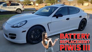 Pro Battery Replacement for Porsche with PIWIS III Programming-Tomorrowstek