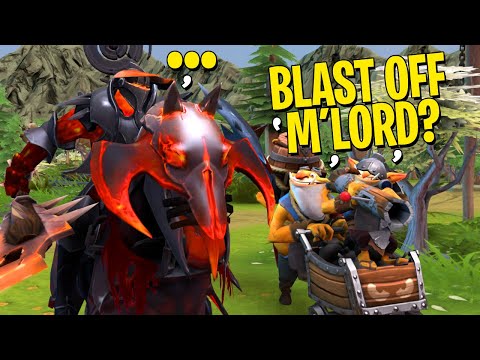 Techies Putting the Chaos Behind the Knight - DotA 2 | Powered by AMD