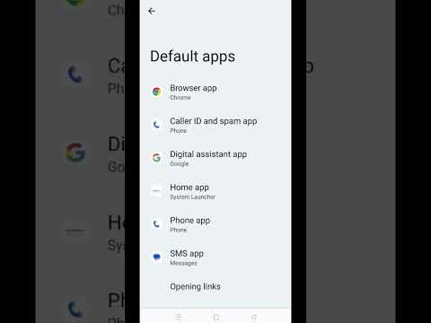 Set Google messages as default SMS app in Android phone