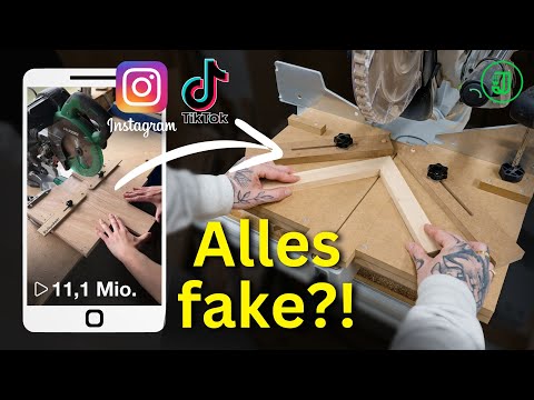 Perfekte WINKELSCHNITTE OHNE MESSEN! 👉 Dieser virale KAPPSÄGEN TRICK schockt! 🤯 | Jonas Winkler