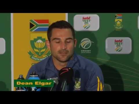 Dean Elgar talks about how patience was important