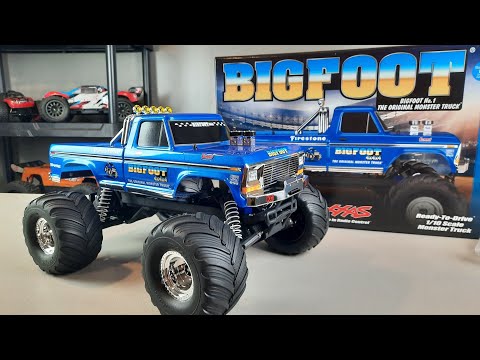 2022 Traxxas Bigfoot Unboxing and First Run Review of Traxxas Bigfoot No. 1 Classic