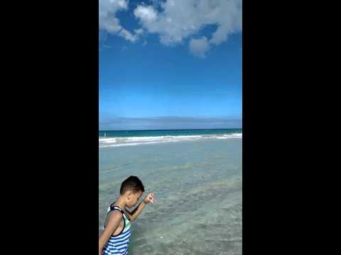 Playa mar azul cuba 2015
