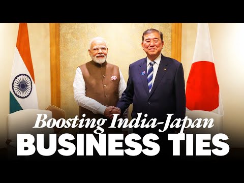 PM Modi participates in India-Japan Economic Forum with PM Shigeru Ishiba
