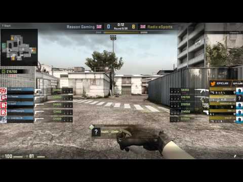 [UKCSGO] 17.06.2017 - Radix vs Reason @ Epic 21 UB Semi-Final Map 3