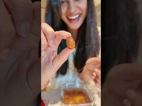 SIMPLE almond milk recipe for BREAKFAST #hindi #recipe #food