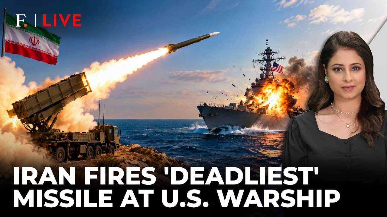 Iran Promises 'Hell' For Trump's Warships After Unleashing Qasem Basir Missile | Firstpost Live