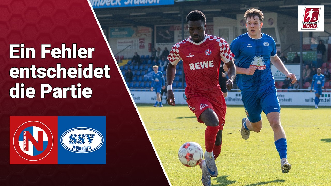 Eintracht Norderstedt vs SSV Jeddeloh Highlights