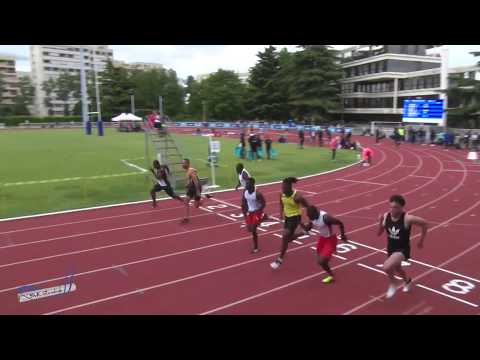 100m - TCM - Groupe 1 - Serie 5 - Meeting National 1 de Cergy-Pontoise - 10/06/2019