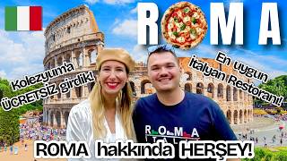 ROMA’yı Lokal gibi GEZ/ ROMA Hakkında HERŞEY! Roma’nın en uygun restoranını buld
