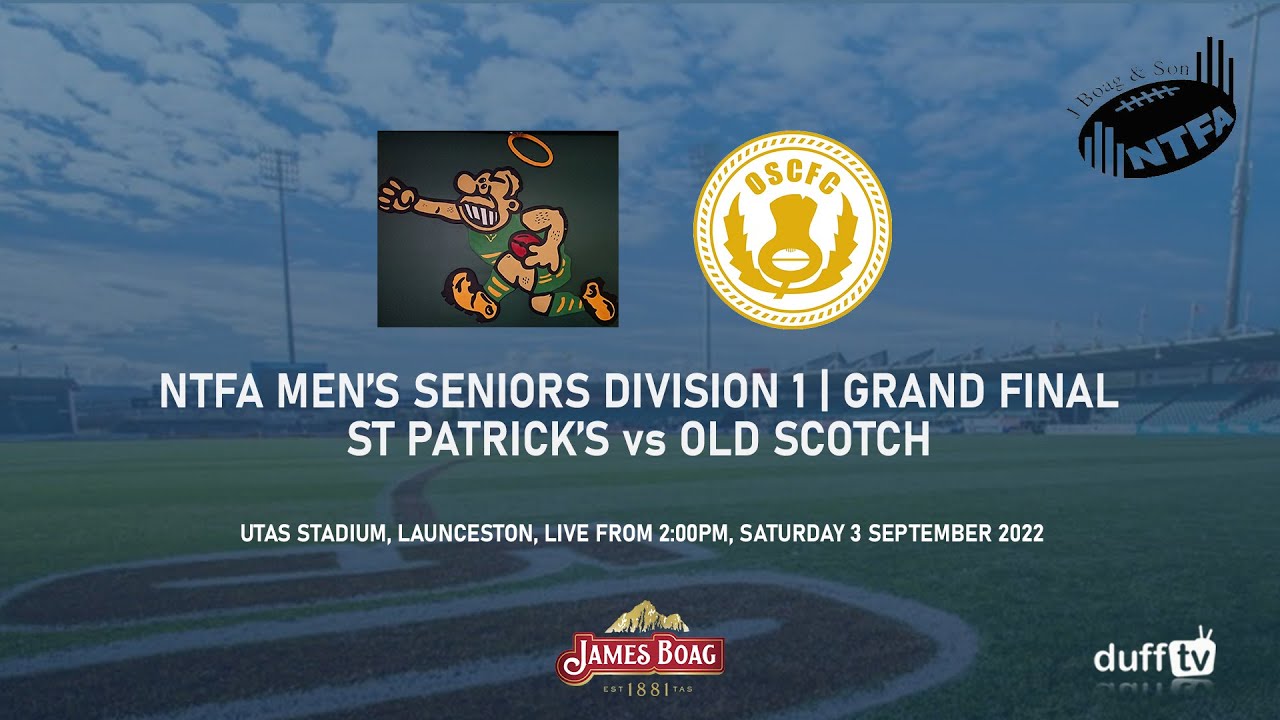 Watch video St Patrick's vs Old Scotch | NTFA Men's Seniors Div 1 Grand Final 2022 Now St Patrick's vs Old Scotch | NTFA Men's Seniors Div 1 Grand Final 2022