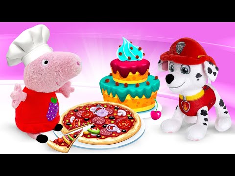 Peppa Pig apprend à cuisiner! Vidéos en français. Jouets pour enfants @LesAventuresDePeppaPig