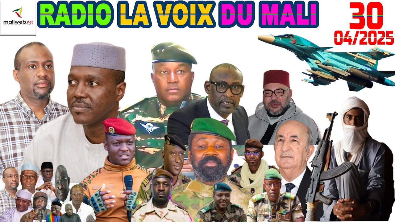 La Revue de Presse de la RADIO LA VOIX DU MALI du 30 AVRIL 2025