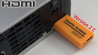 Playstation 2 AV to HDMI $9,- Solution for Phat and Slim PS2 Consoles ?