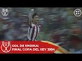 🏆 Gol de Endika Athletic Club 1-0 FC Barcelona (Final Copa del Rey 1984) 🏆
