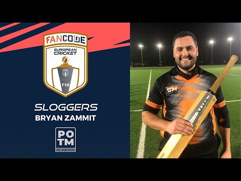 POTM: B.Zammit - SLG vs PIR | Highlights | Fancode European T10 Gibraltar | Gibraltar 2022|ETT22.020