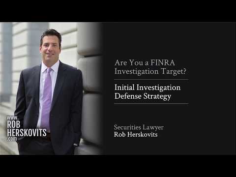 A New York-based securities lawyer with a practice focus on defending broker dealers and financial advisors targeted by FINRA, looks at the first phase of the investigation process: the 8210 request for information and documents.