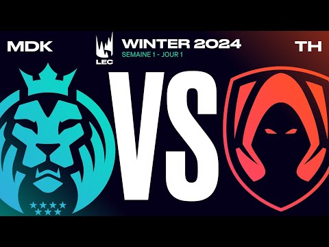 LEC Winter 2024 W1D1 | MDK vs TH