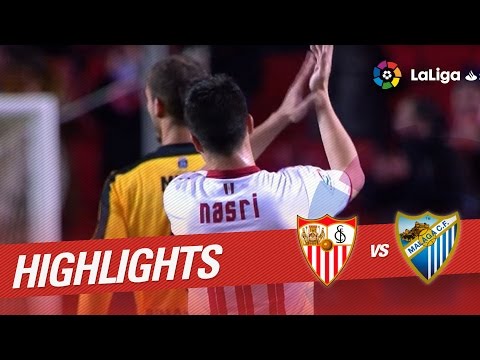 Resumen de Sevilla FC vs Málaga CF (4-1)